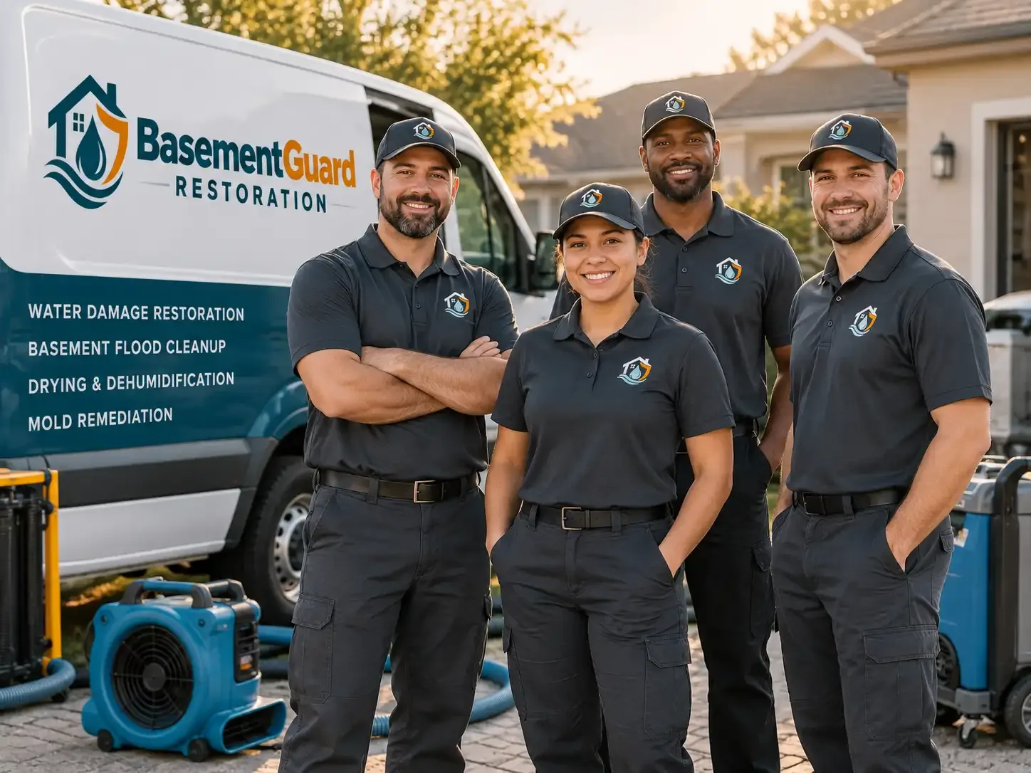 Basement Water Damage Restoration company in Portis, KS